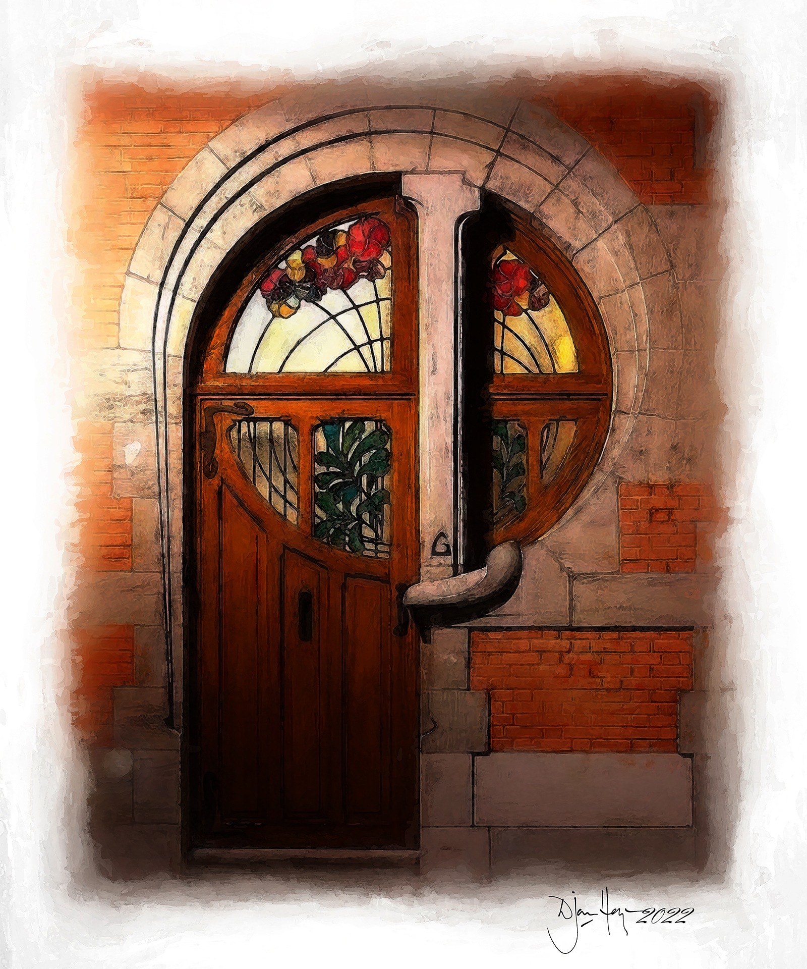 architecture art-nouveau-belgique architectural-detail