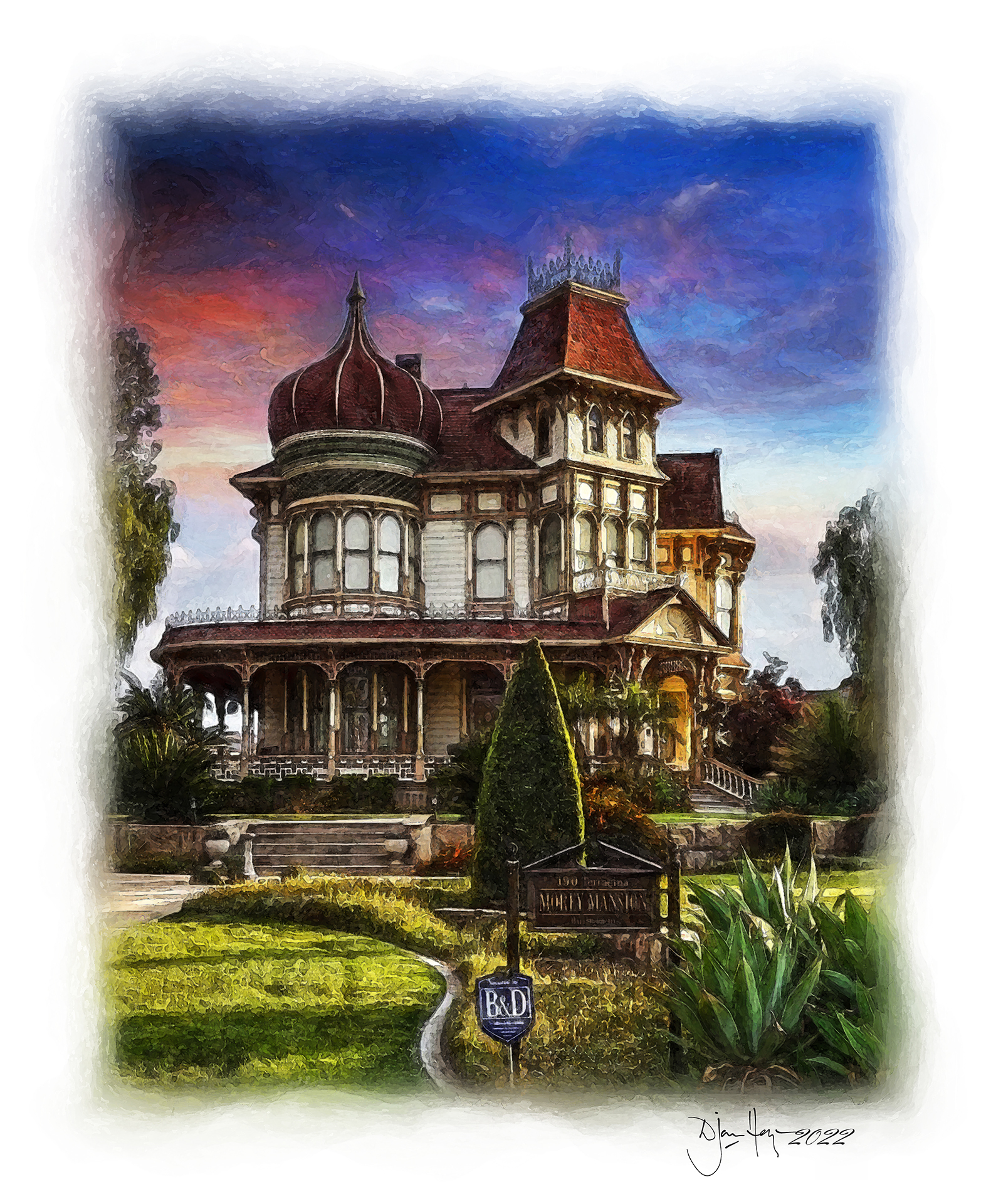 architecture morey-mansion house