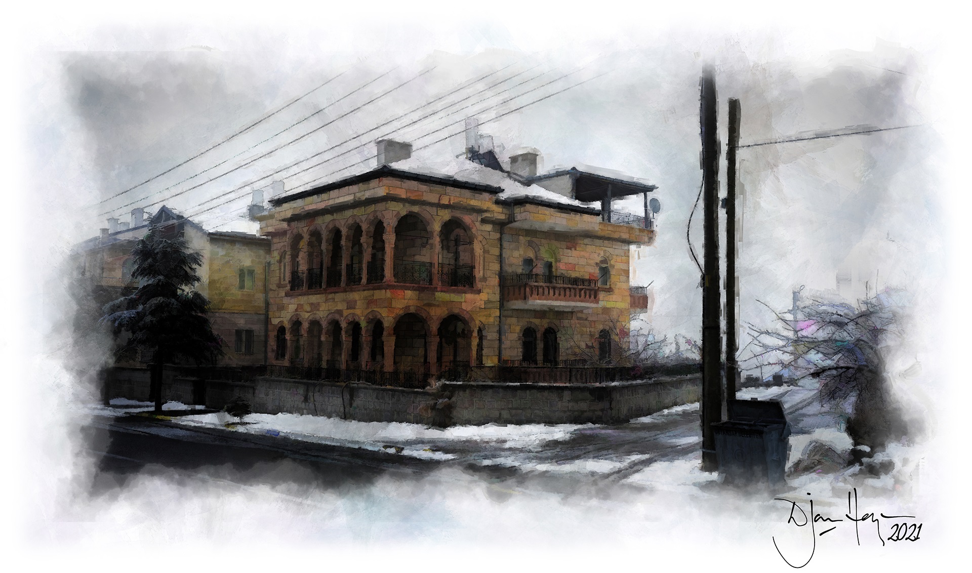 architecture old-house house