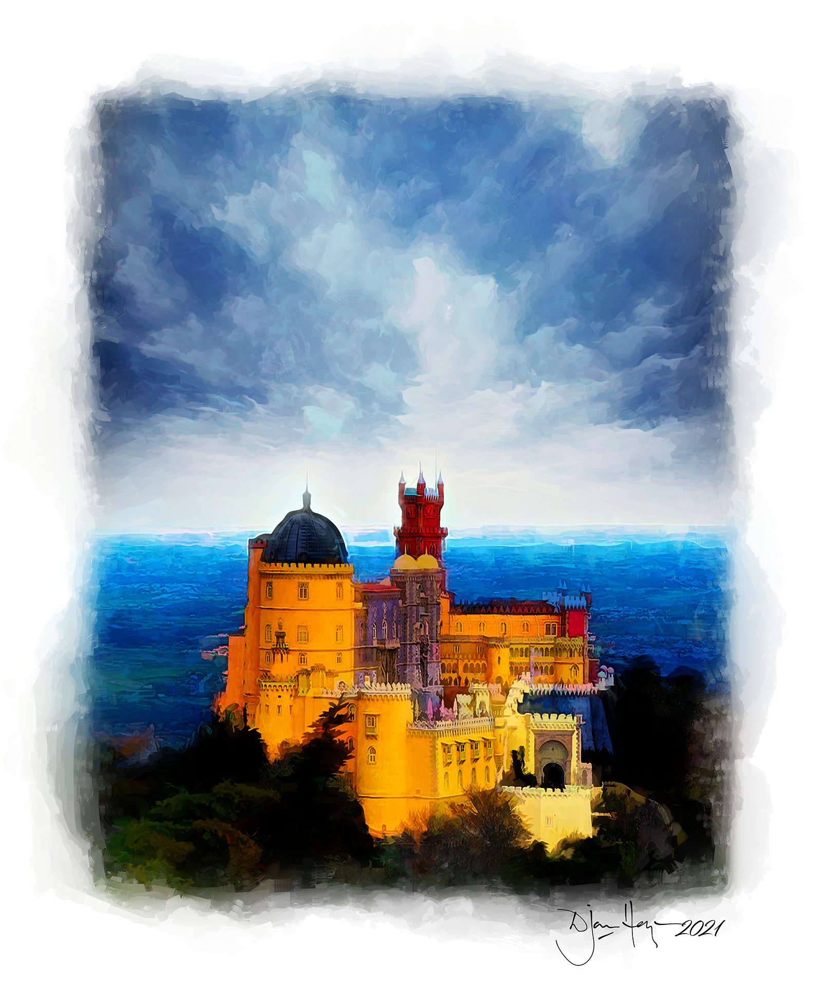 architecture pena-palace castle