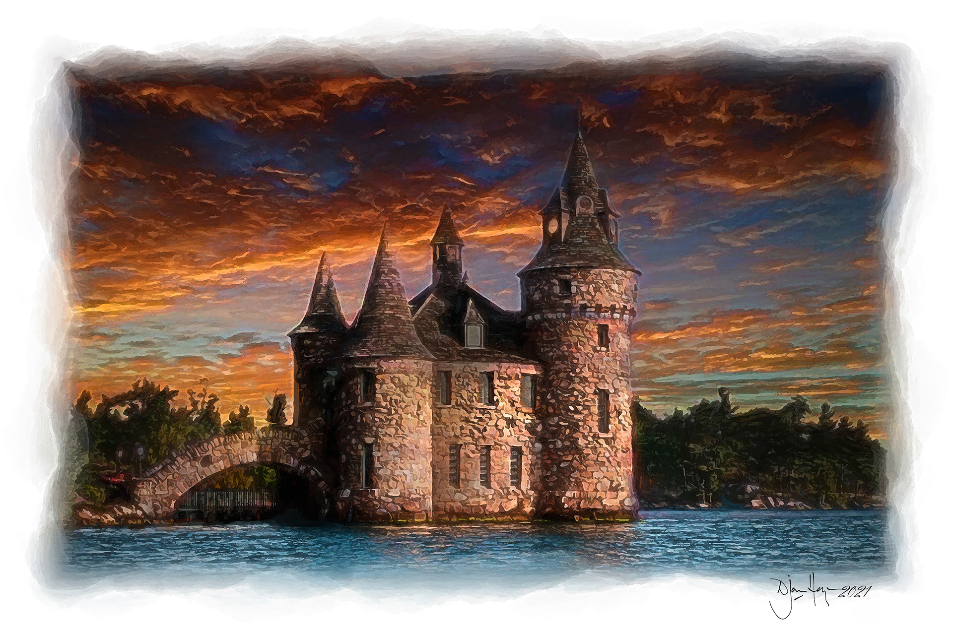 architecture power-house-at-boldt-castle folly