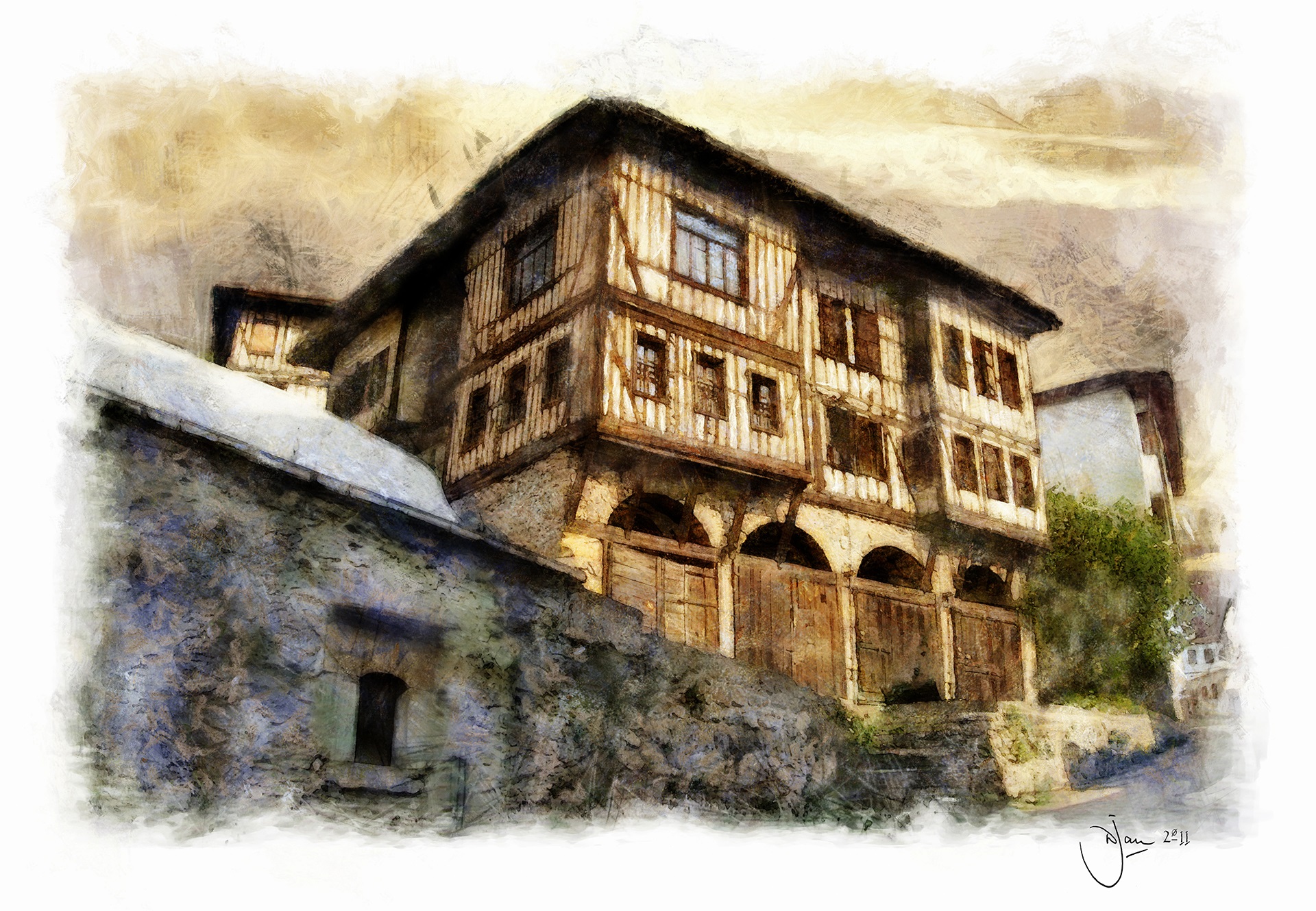 architecture safranbolu house