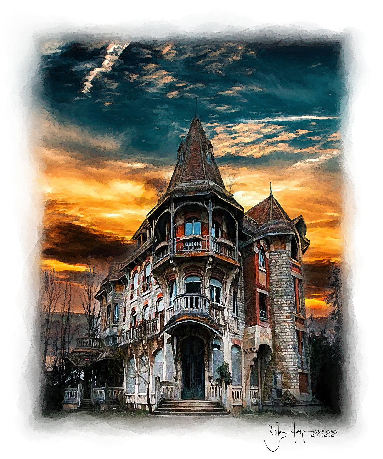 architecture witch-house-decrepitude house