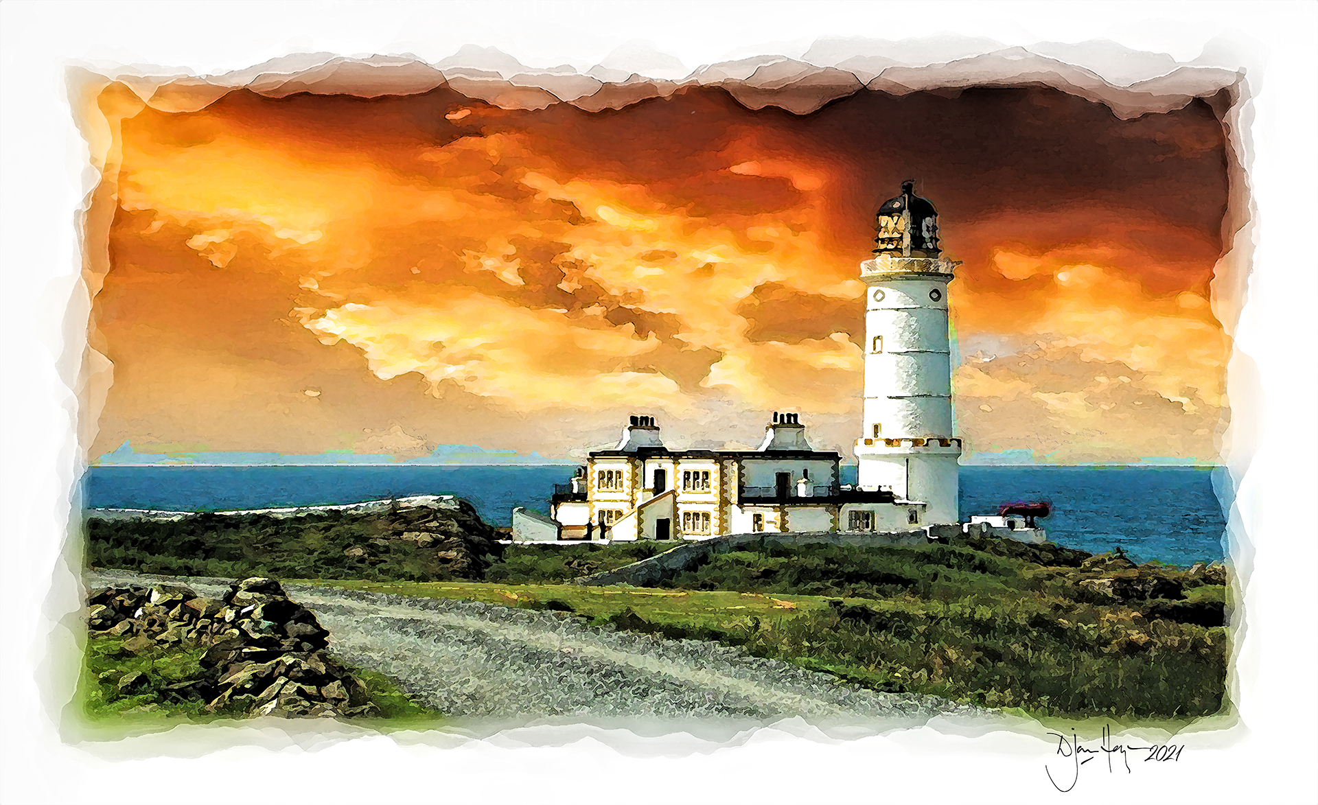 landmarks corsewall-lighthouse lighthouse