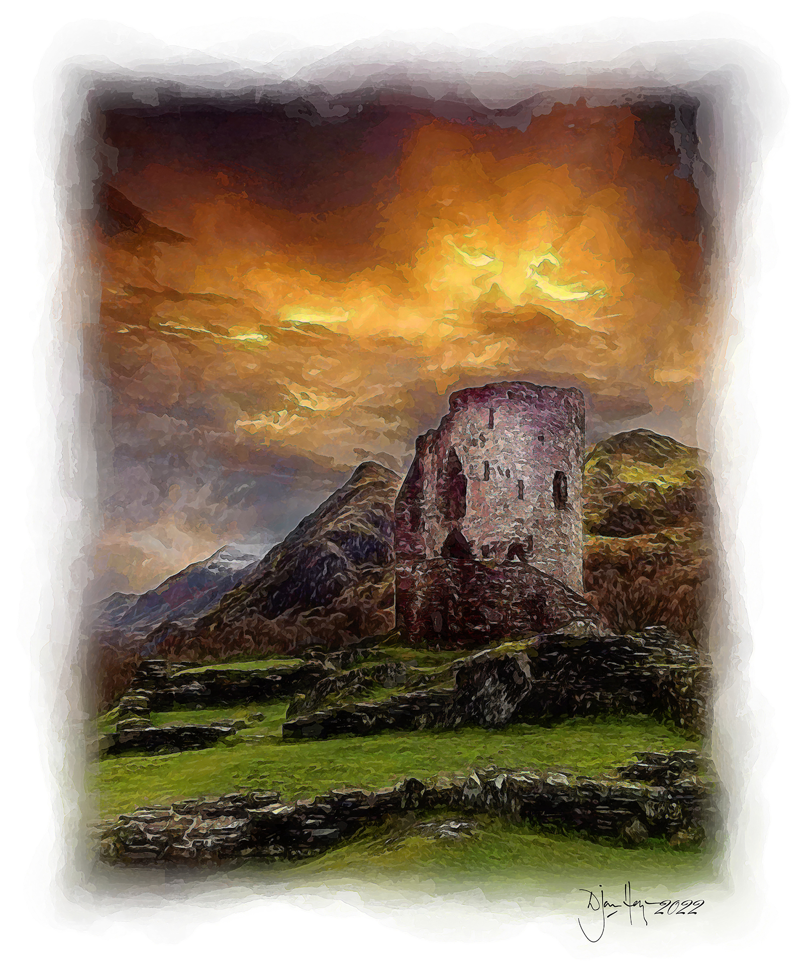 landmarks dolbadarn-castle castle