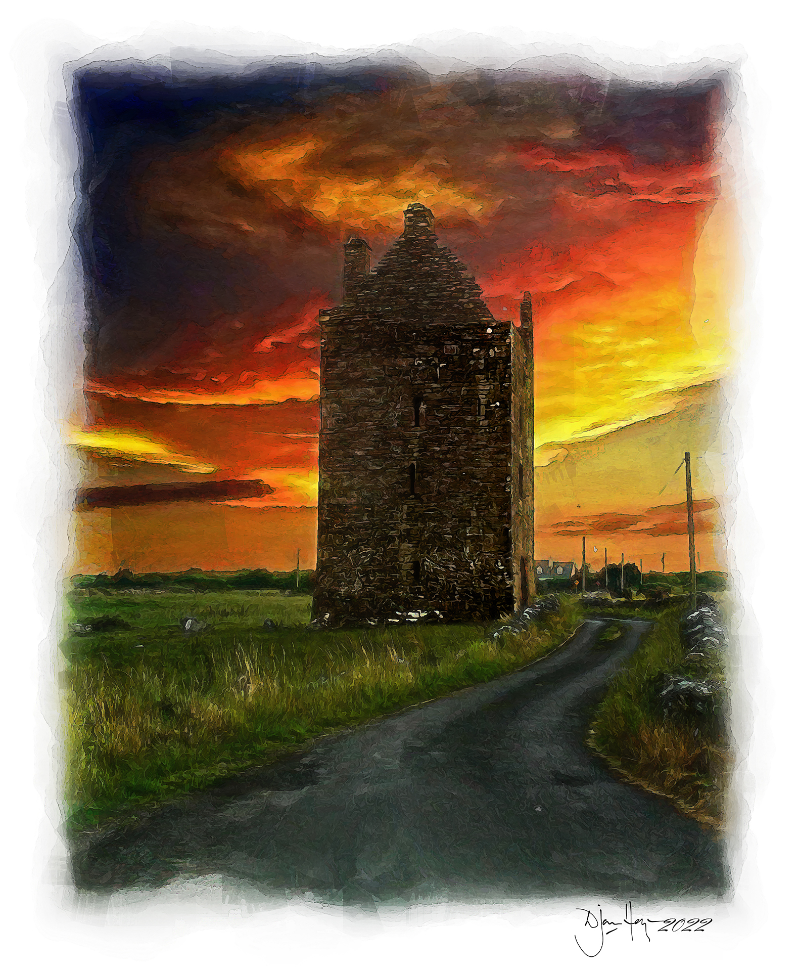 landmarks drumharsna-castle castle