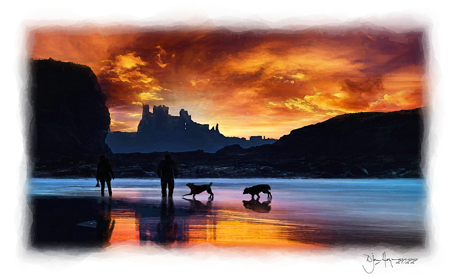 landmarks fiery-heavens-of-tantallon castle