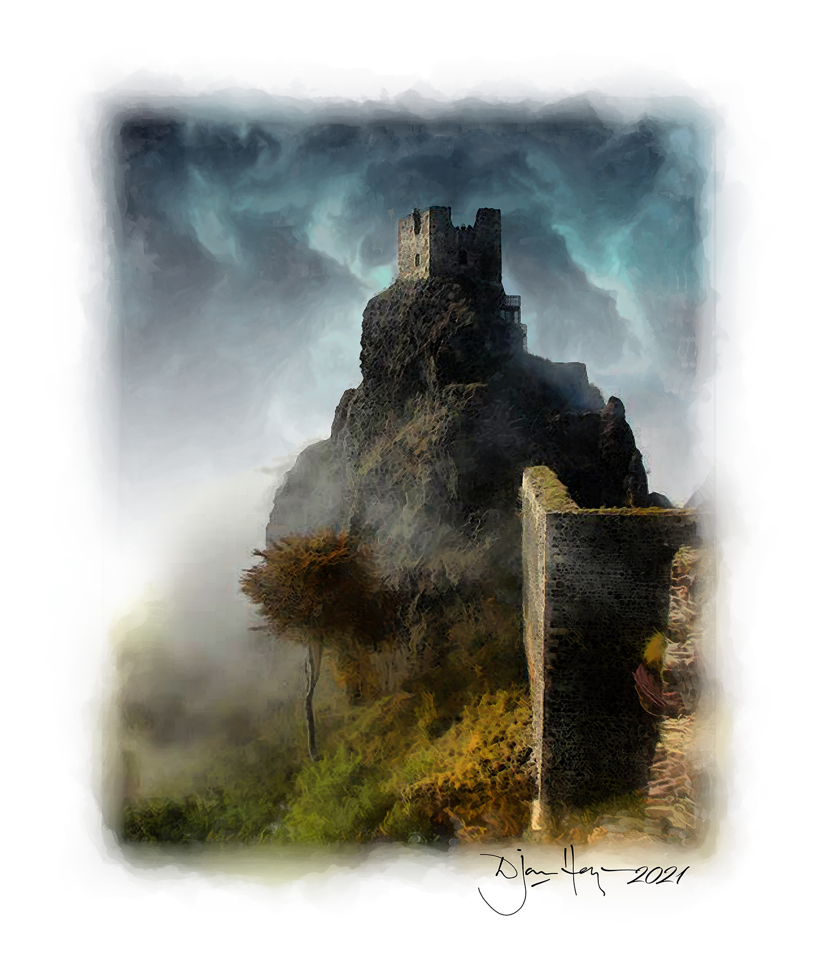 landmarks hrad-trosky ruin