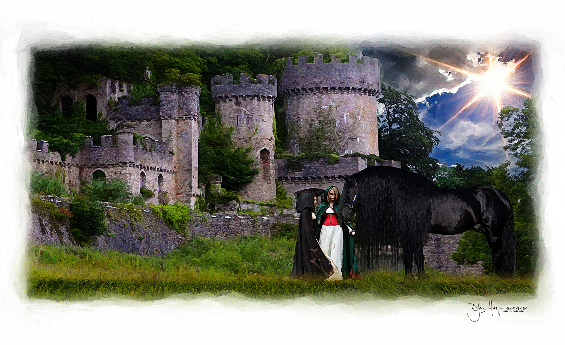 landmarks in-days-of-yore castle