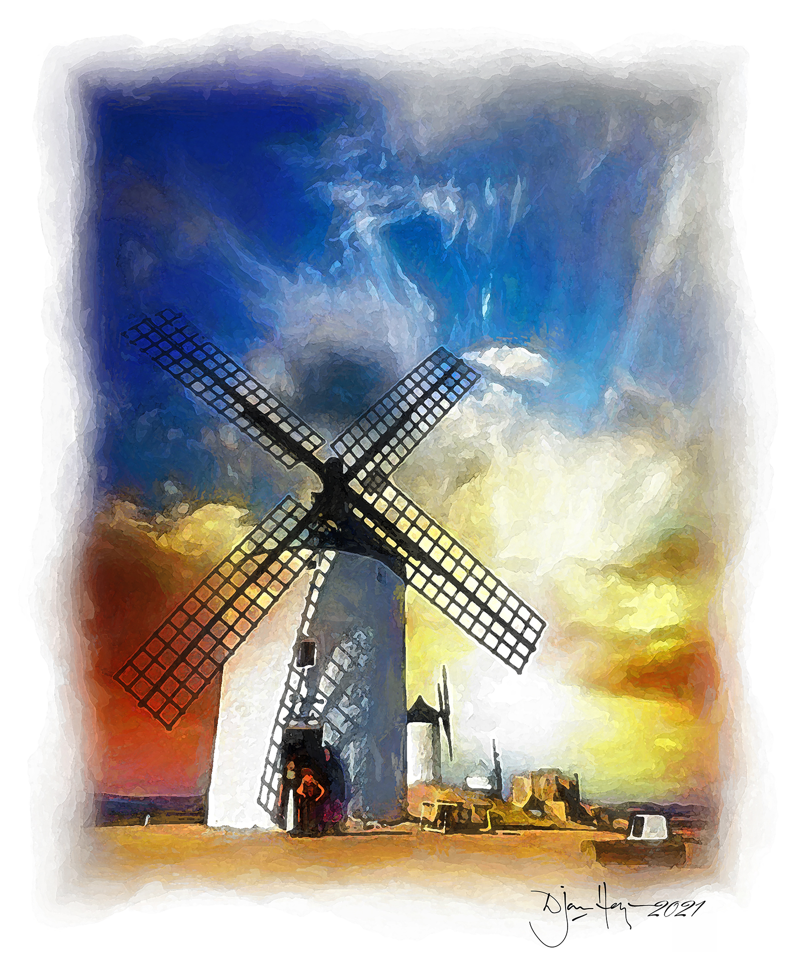 landmarks la-manchan-windmills windmill