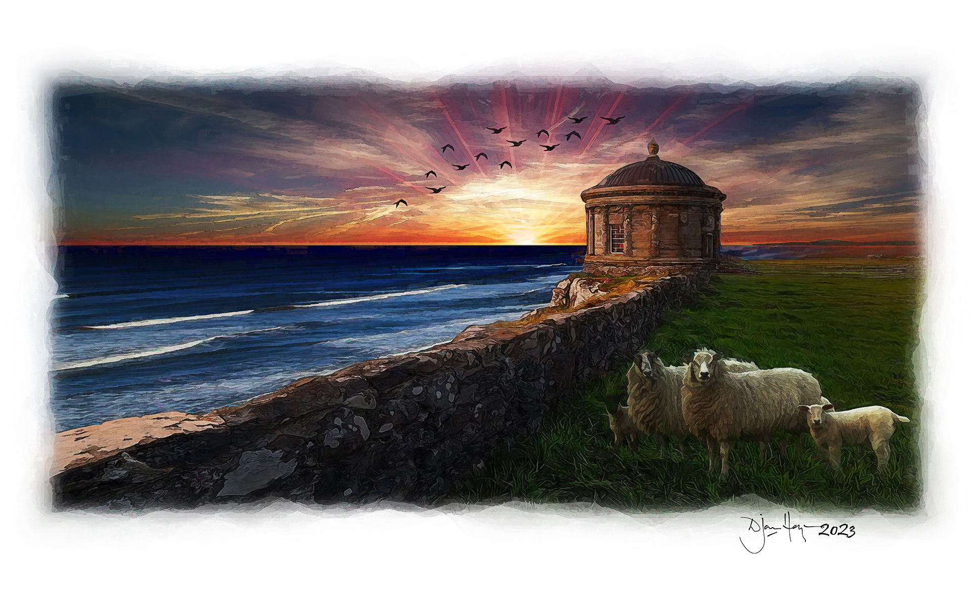 landmarks mussenden-temple building