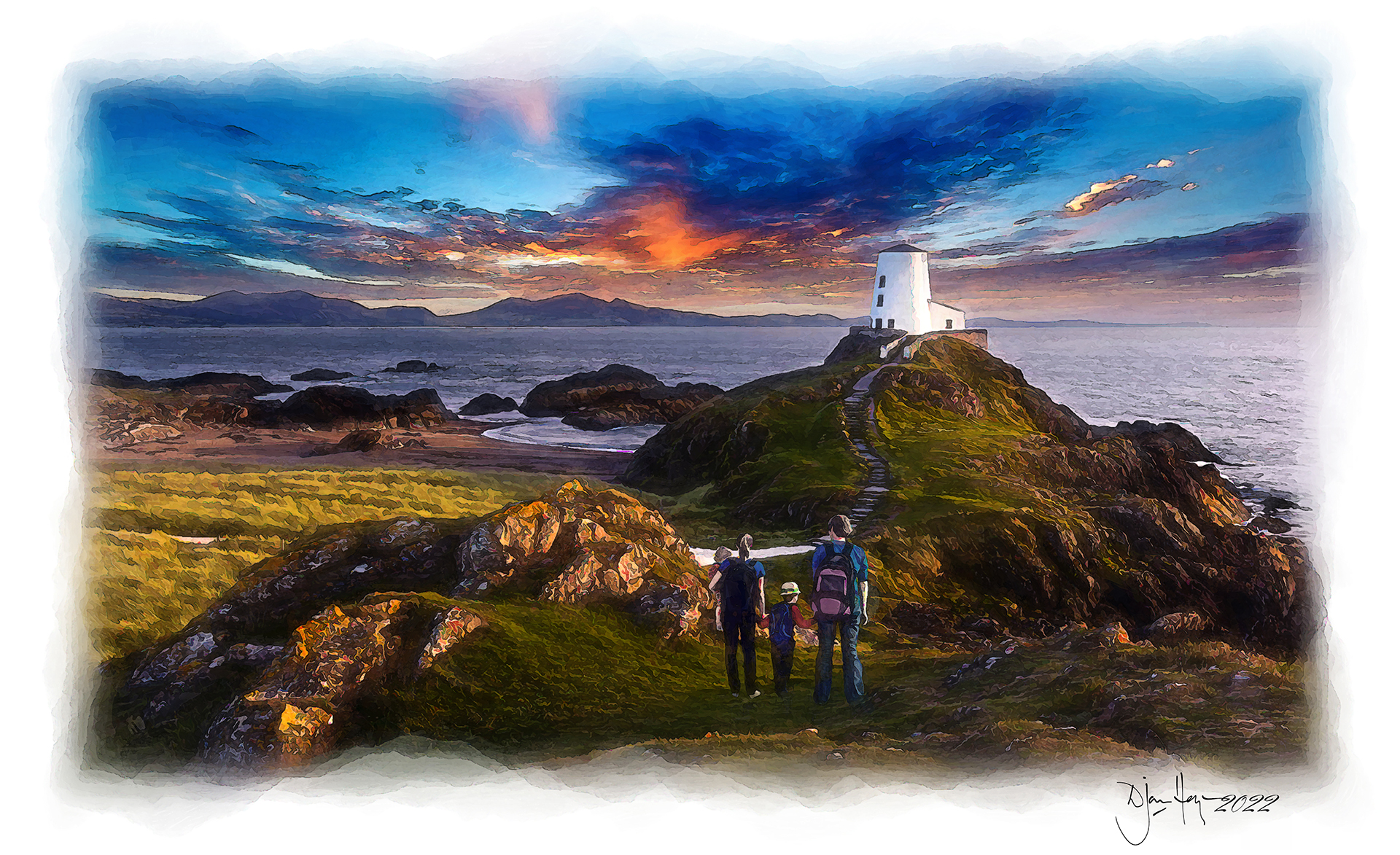 landmarks ynys-llanddwyn tower
