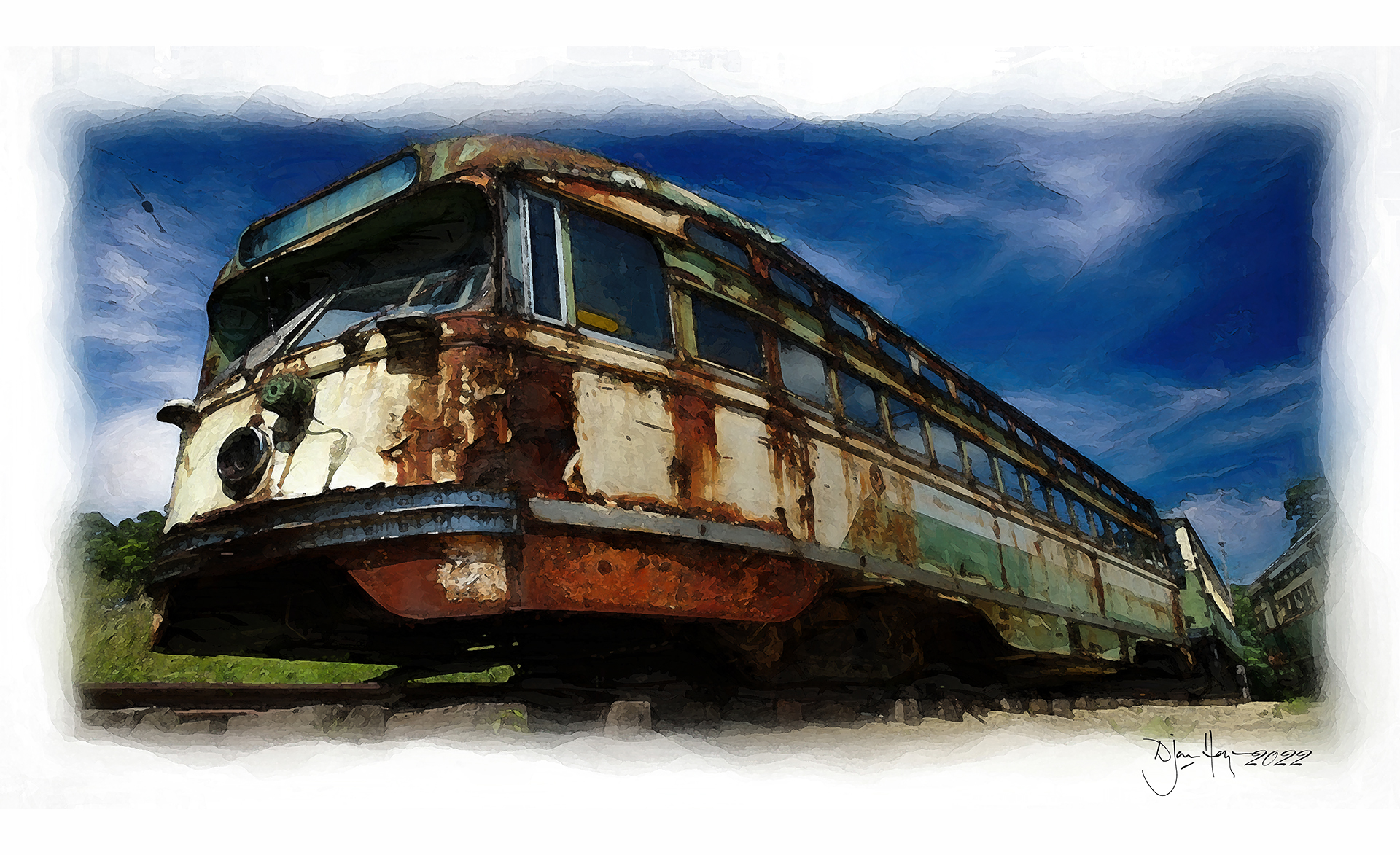 landscapes old-rusty railscape