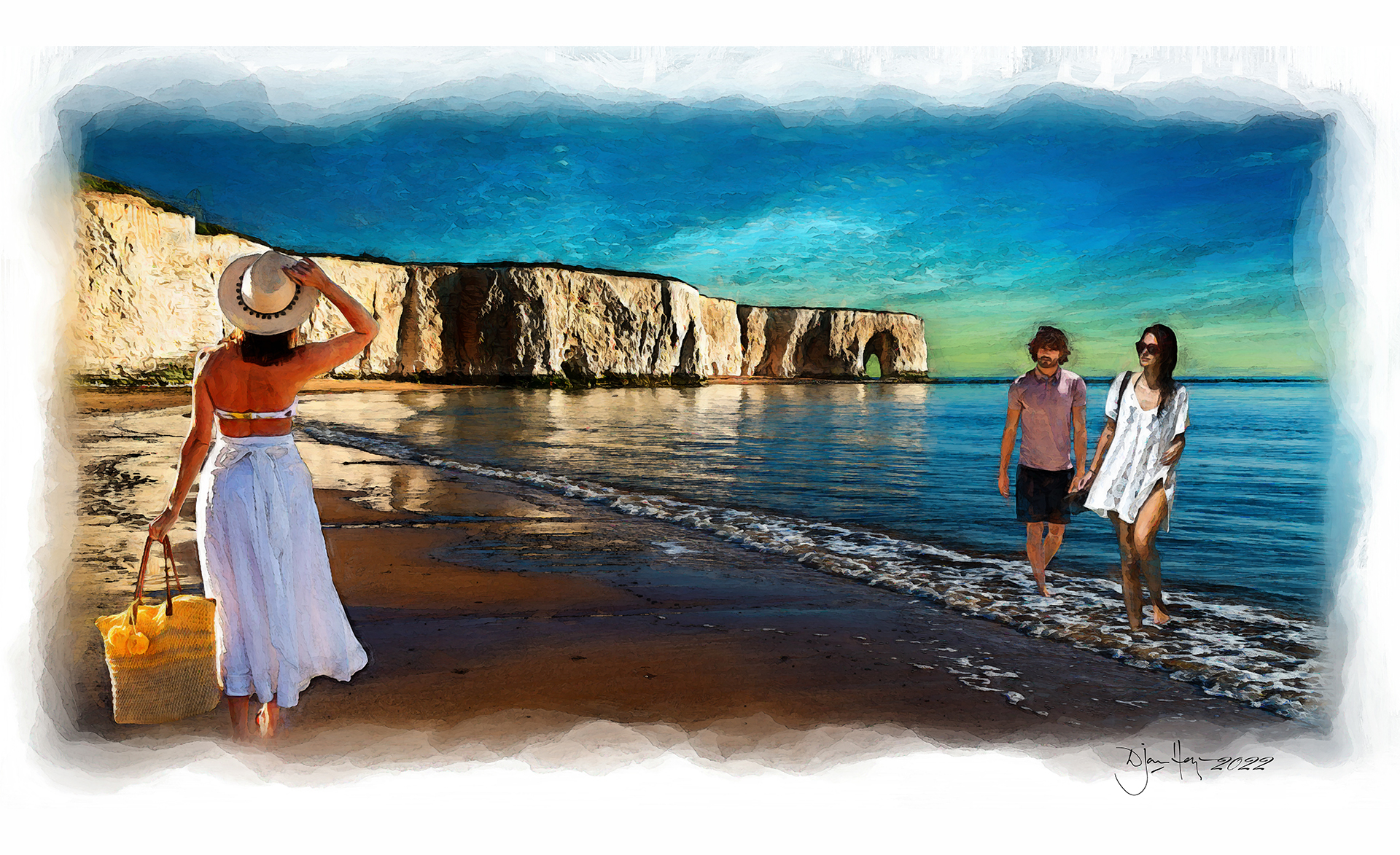 landscapes paddling- beach