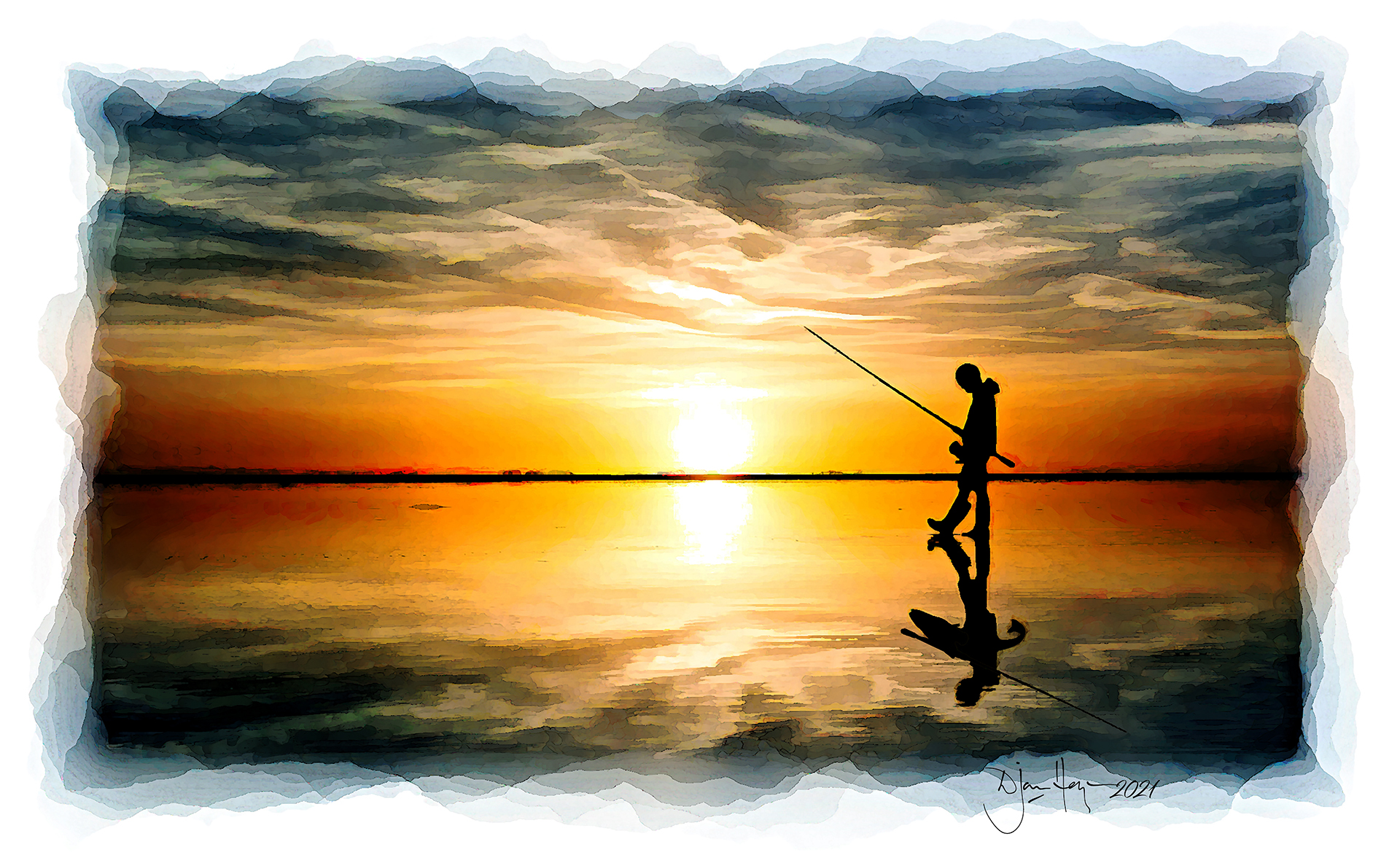 landscapes the-luckless-fisherboys-dream beach