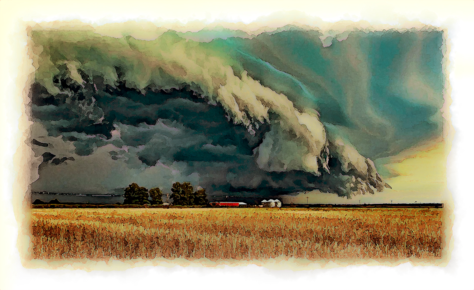 landscapes thunderhead-plains countryside