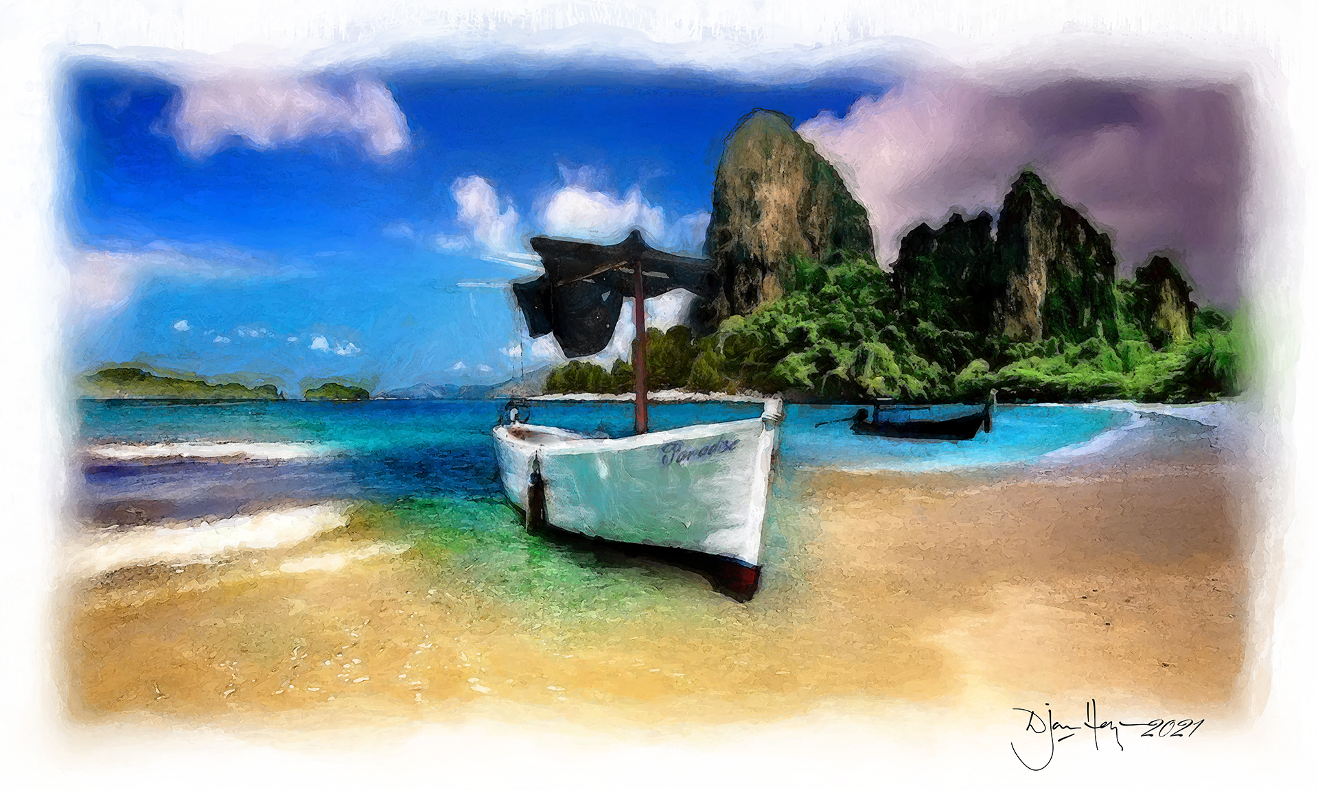 landscapes tropical beach
